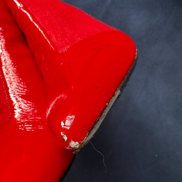 Rag & Bone Beha Pointy Toe Red Boot size 38/8 - Picture 3 of 8